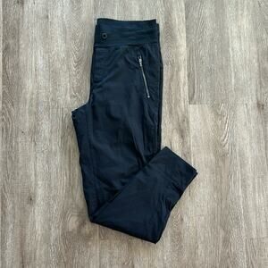 Athleta Trekkie North Joggers Black Size 8 Mid Rise